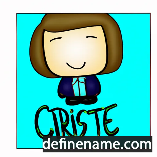 Cristie cartoon