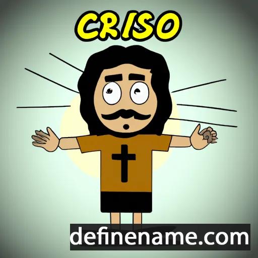 Cristo cartoon