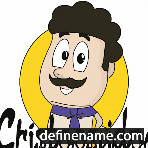 cartoon of the name Cristodoro