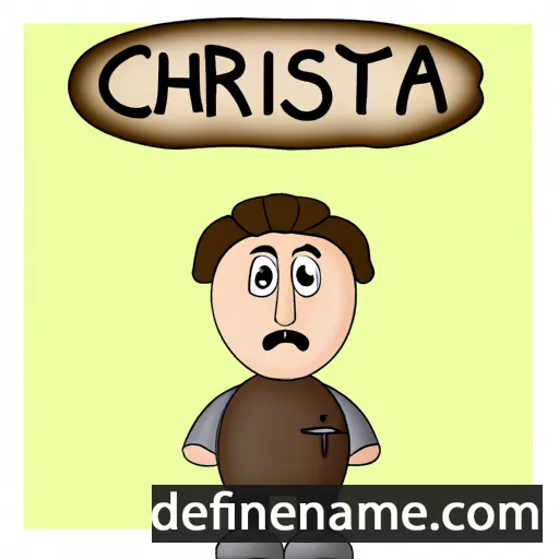 Cristoffa cartoon