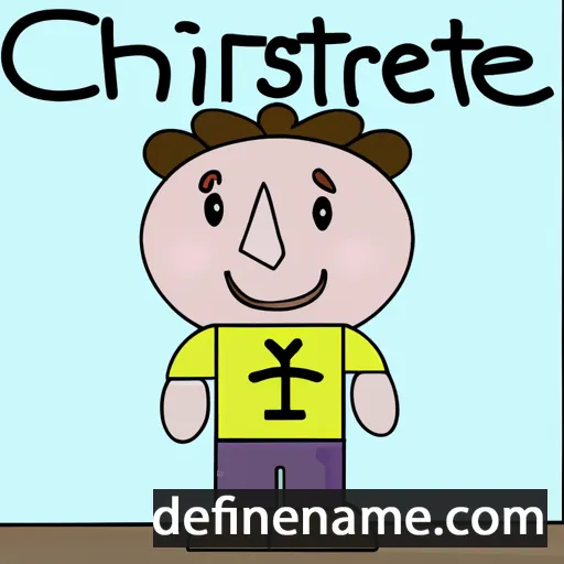 Cristopher cartoon