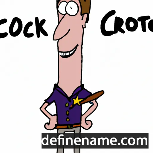 Crockett cartoon