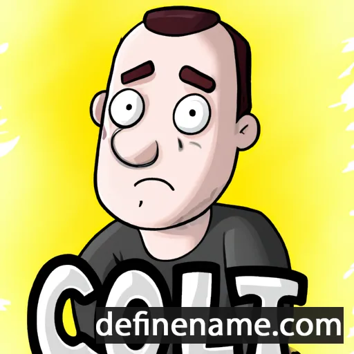 cartoon of the name Csolt