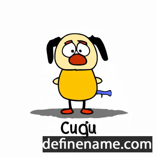 cartoon of the name Cuğu