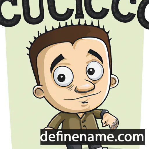 cartoon of the name Curcio