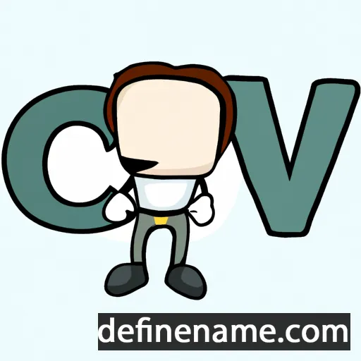 cartoon of the name Cvi