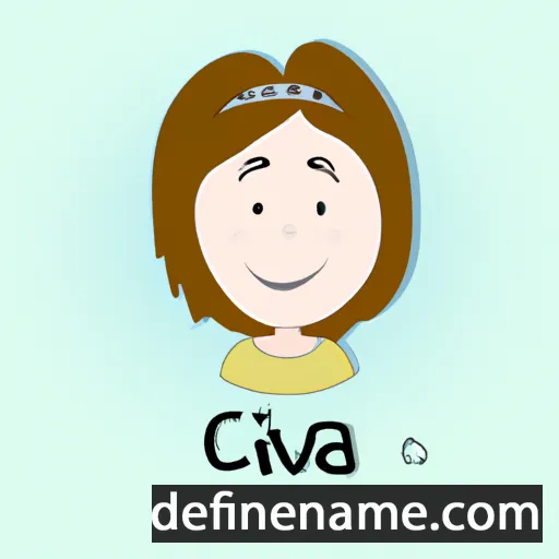 cartoon of the name Cvija