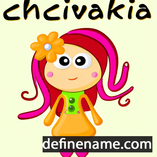 cartoon of the name Cvijetka