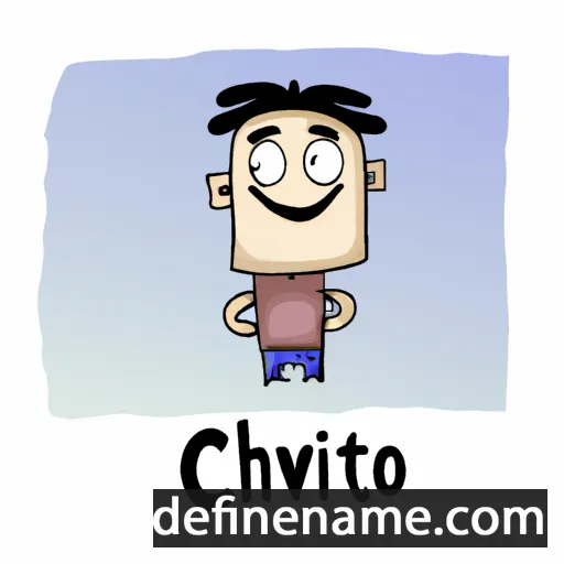 cartoon of the name Cvitko