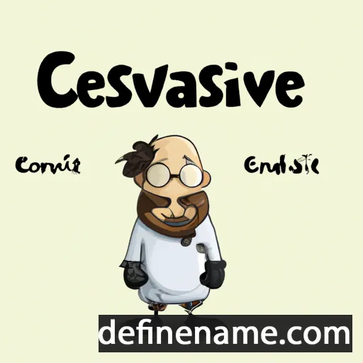 cartoon of the name Cvjetislav