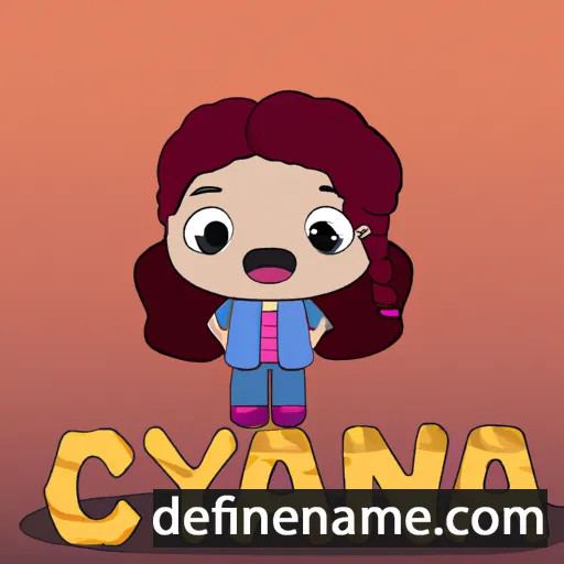 Cyana cartoon