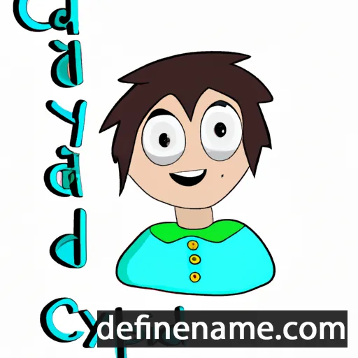 cartoon of the name Cyd