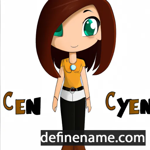 Cyenna cartoon