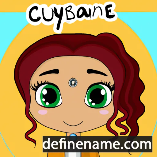 cartoon of the name Cynane