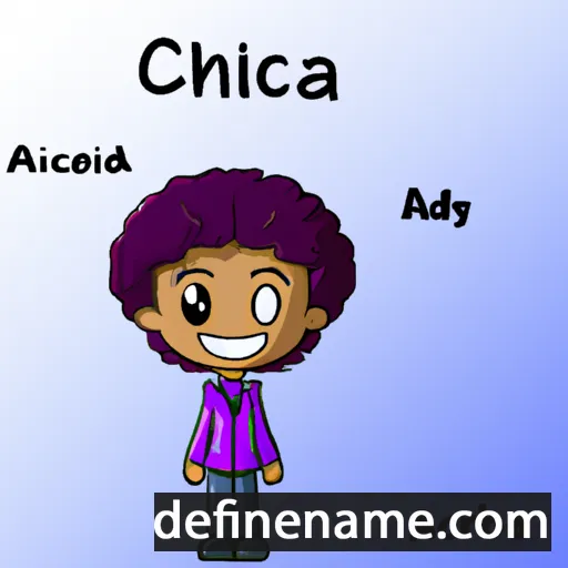 cartoon of the name Cynara