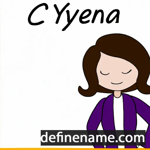 Cyneva cartoon