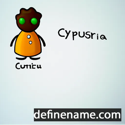 cartoon of the name Cynosura