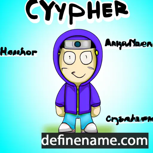 Cypher cartoon