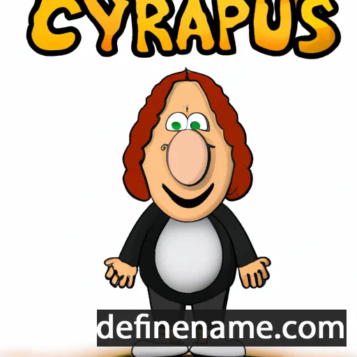 cartoon of the name Cyprus