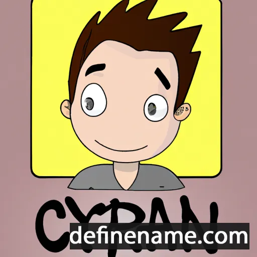 Cyran cartoon