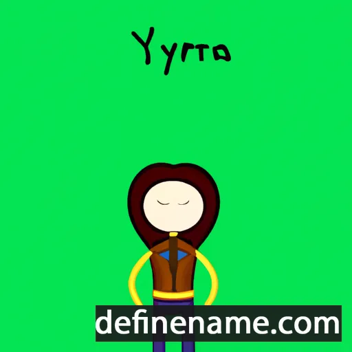 cartoon of the name Cyrena