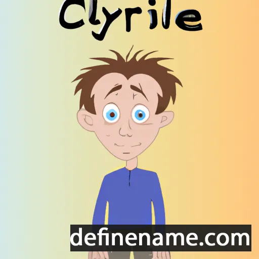 Cyrill cartoon