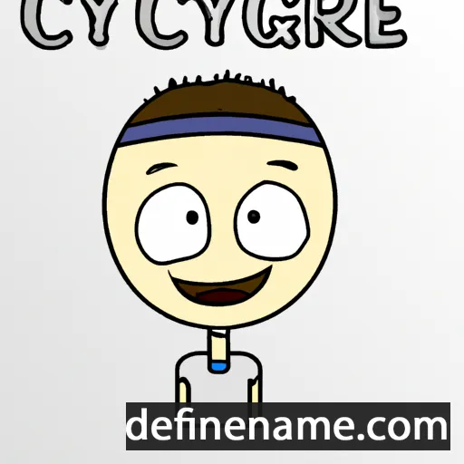 Cyrique cartoon