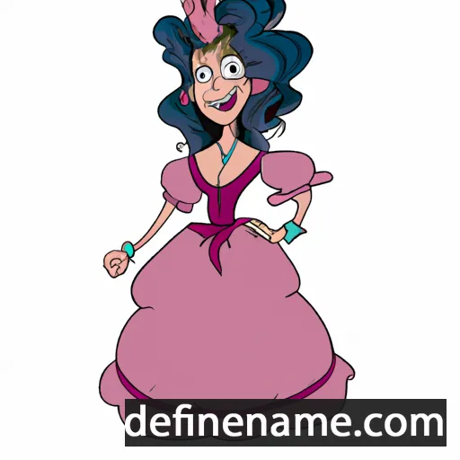 cartoon of the name Czarina