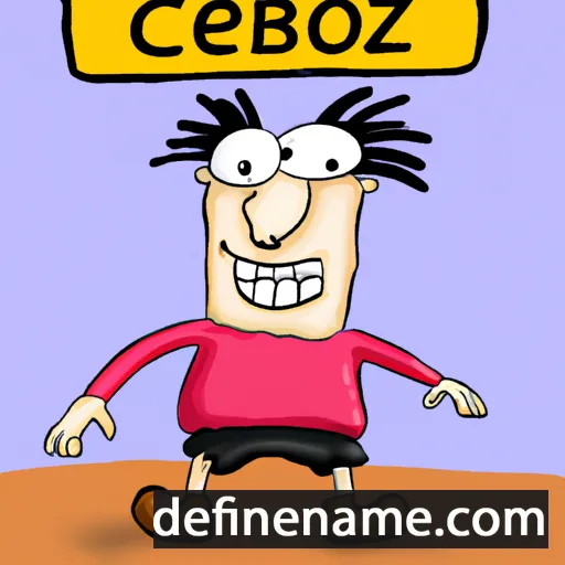 cartoon of the name Czesbor