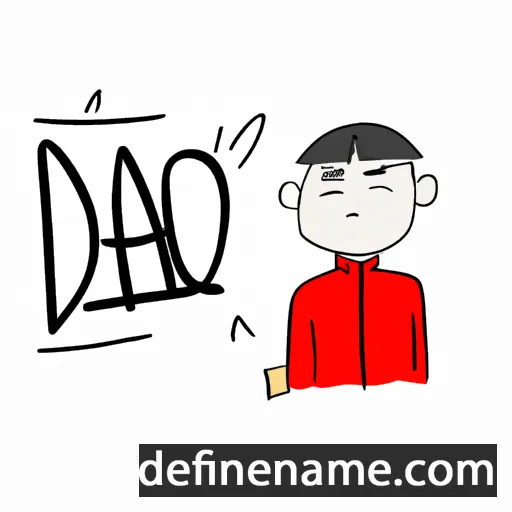 cartoon of the name Đại