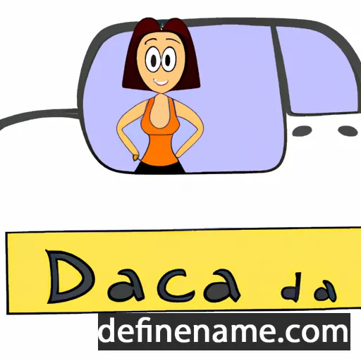 Dacia cartoon