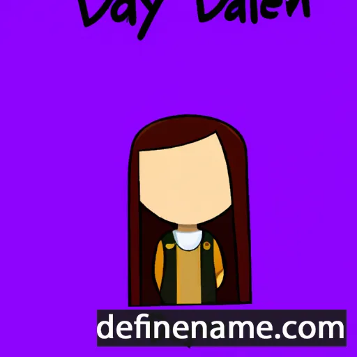 Daelyn cartoon