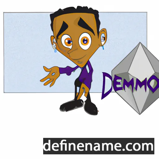 cartoon of the name Daemond