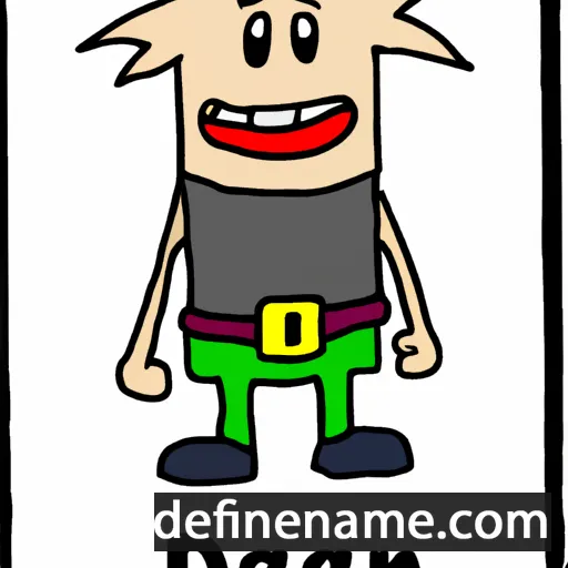 cartoon of the name Dagen