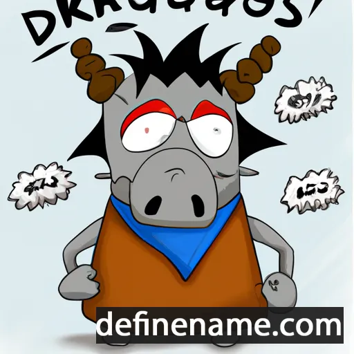 Daggrós cartoon