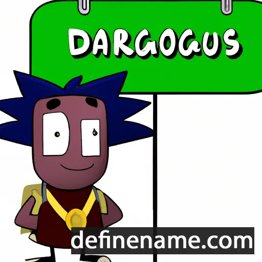 cartoon of the name Dagomarus