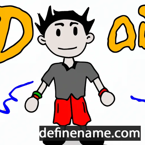 cartoon of the name Dai