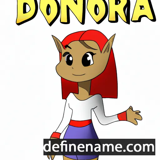 Dainora cartoon