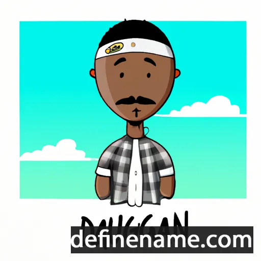 cartoon of the name Daiquan