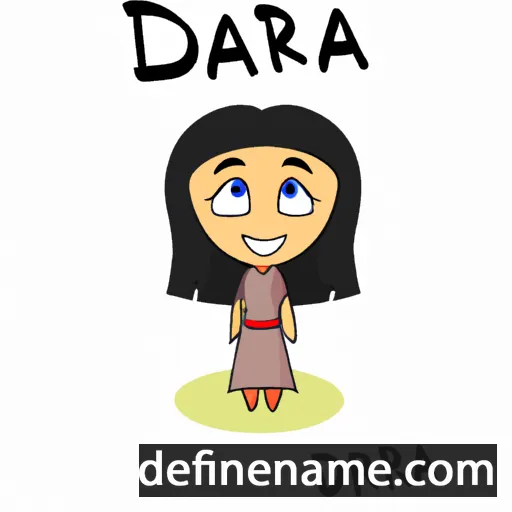 cartoon of the name Daira