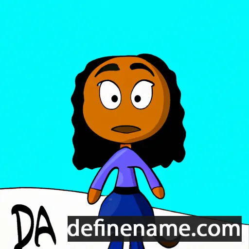 Daja cartoon