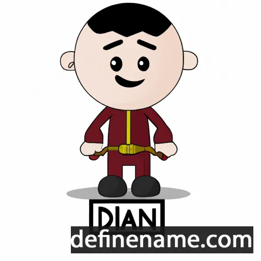 cartoon of the name Dajan