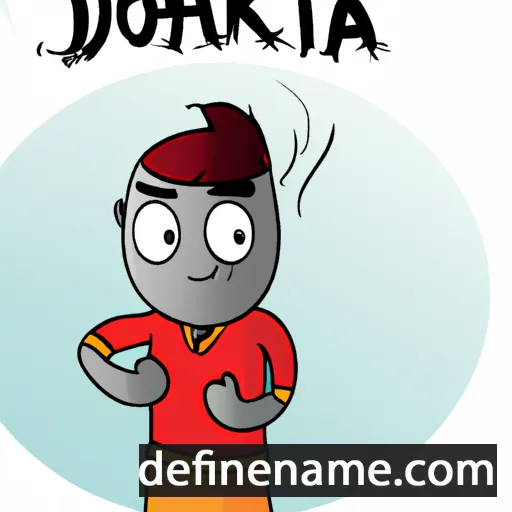 cartoon of the name Dakhota