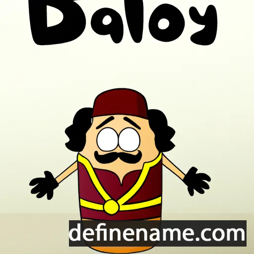 cartoon of the name Dalay-ool