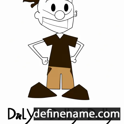 cartoon of the name Daley