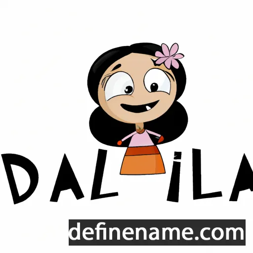 Dalinda cartoon