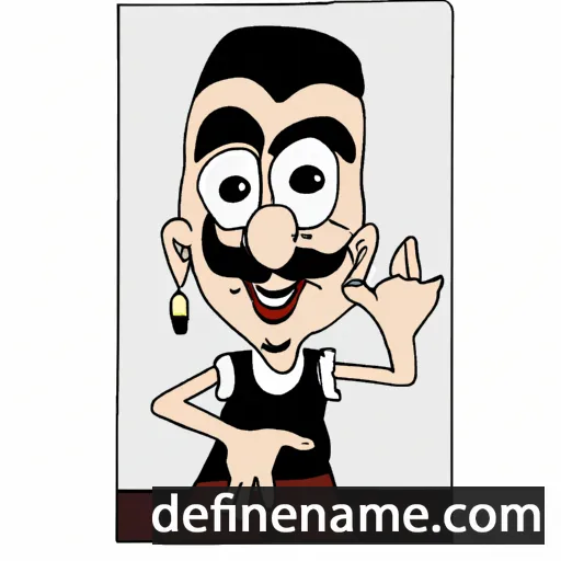 cartoon of the name Dalmaç