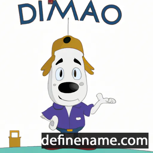 cartoon of the name Dalmacio