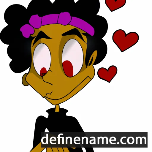 cartoon of the name D'amante