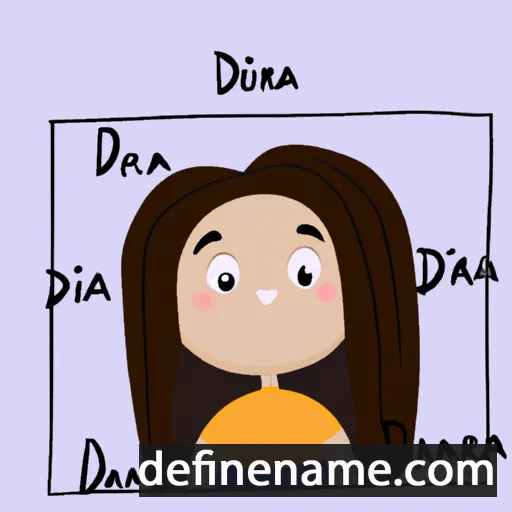 Dária cartoon